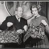 Paul Ford and Nancy Marchand in the stage production 3 Bags Full