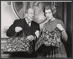 Paul Ford and Nancy Marchand in the stage production 3 Bags Full