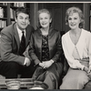 Bill Travers, Ann Harding and Nancy Wickwire in publicity photo in the Broadway production of Abraham Cochrane