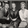 Bill Travers, Ann Harding and Nancy Wickwire in publicity photo for the Broadway production of Abraham Cochrane