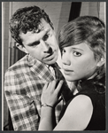 John Colenback and Gretchen Corbett in rehearsal for the stage production After the Rain