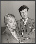 Maureen Pryor and Anthony Oliver in rehearsal for the stage production After the Rain