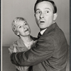 Maureen Pryor and Alec McCowen in rehearsal for the stage production After the Rain