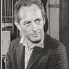 Paul Sparer in rehearsal for the stage production After the Rain
