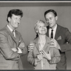 Anthony Oliver, Maureen Pryor and Alec McCowen in rehearsal for the stage production After the Rain