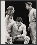 Gretchen Corbett and unidentified actors in the stage production After the Rain