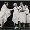 Unidentified actor, Nancy Marchand, Paul Sparer, and Maureen Pryor in the stage production After the Rain