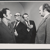 Joseph Leon, Karl Light, Jerome Dempsey and unidentified [left] in the 1972 McCarter Theatre production of Agamemnon