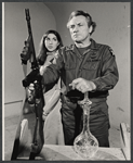 Cara Duff-MacCormick and Dolph Sweet in the 1972 McCarter Theatre production of Agamemnon