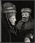 Priscilla Smith and Jamil Zakkai in the stage production Agamemnon