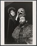 Priscilla Smith and Jamil Zakkai in the stage production Agamemnon