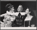 Cynthia Bebout, John Heffernan and Carole Macho in the stage production The Alchemist