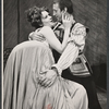 Cynthia Bebout and Roy Scheider in the stage production The Alchemist