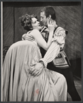 Cynthia Bebout and Roy Scheider in the stage production The Alchemist