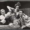 John Heffernan, Cynthia Bebout and Roy Scheider in the stage production The Alchemist