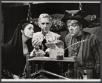 Carole Macho, John Heffernan and Wayne Tippit in the stage production The Alchemist