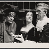 Wayne Tippit, Carole Macho and John Heffernan in the stage production The Alchemist