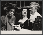 Wayne Tippit, Carole Macho and John Heffernan in the stage production The Alchemist