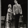 Mary Hanefey and Terence Stamp in the stage production Alfie!
