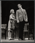Mary Hanefey and Terence Stamp in the stage production Alfie!