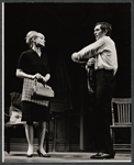 Marcia Ashton and Terence Stamp in the stage production Alfie