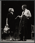 Marcia Ashton and Terence Stamp in the stage production Alfie