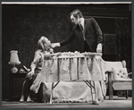 Juliet Mills and Terence Stamp in the stage production Alfie!