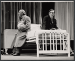 Jerry Verno and Terence Stamp in the stage production Alfie