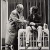 Unidentified actor and Terence Stamp in the stage production Alfie!