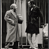 Jerry Verno and Terence Stamp in the stage production Alfie