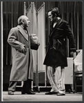 Jerry Verno and Terence Stamp in the stage production Alfie