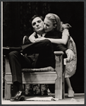 Terence Stamp and Juliet Mills in the stage production Alfie