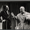 Terence Stamp and Jerry Verno in the stage production Alfie