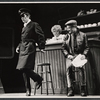 Terence Stamp, James Luisi and unidentified in the stage production Alfie