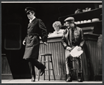 Terence Stamp, James Luisi and unidentified in the stage production Alfie