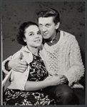 Alexandra Berlin and Brian Murray in the stage production All in Good Time