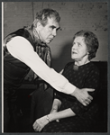 Donald Wolfit and Marjorie Rhodes in the stage production All in Good Time