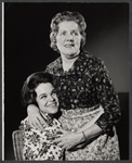 Alexandra Berlin and Marjorie Rhodes in the stage production All in Good Time