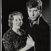 Marjorie Rhodes and James Murray in the stage production All in Good Time