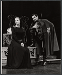 Nancy Wickwire and Richard Waring in the stage production All's Well That Ends Well, Stratford, CT