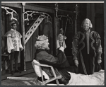 Foreground: Larry Gates and Will Geer in the stage production All's Well That Ends Well, Stratford, CT