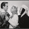 John Ragin, Nancy Wickwire, and Aline MacMahon in the stage production All's Well That Ends Well, Stratford, CT