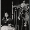 Larry Gates and Will Geer in the stage production All's Well That Ends Well, Stratford, CT