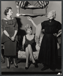 Jane Hoffman, Nancy Cushman and Sudie Bond in the 1961 Off-Broadway production of The American Dream