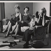 Nancy Cushman, Jane Hoffman and Sudie Bond in the 1961 Off-Broadway production of The American Dream