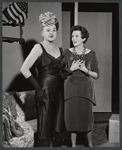 Nancy Cushman and Jane Hoffman in the 1961 Off-Broadway production of The American Dream