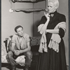 Ben Piazza and Sudie Bond in the stage production The American Dream, off-Broadway