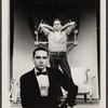 Playwright Edward Albee and Ben Piazza in publicity photo for the 1961 Off-Broadway production of The American Dream