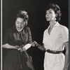 Viveca Lindfors and unidentified in American Repertory Company