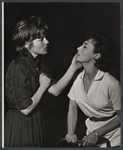 Viveca Lindfors [left] and unidentified in American Repertory Company